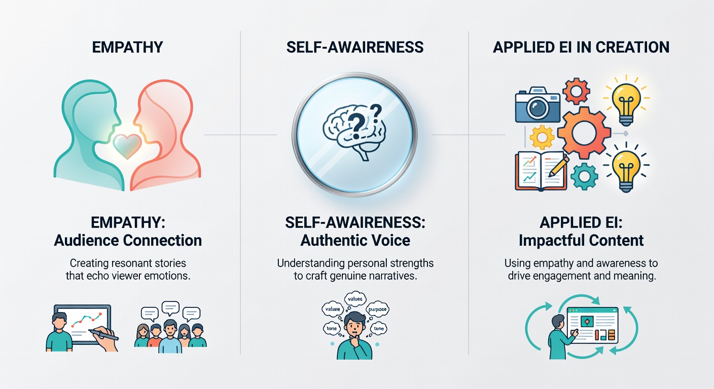 Emotional intelligence applied to content creation and audience communication