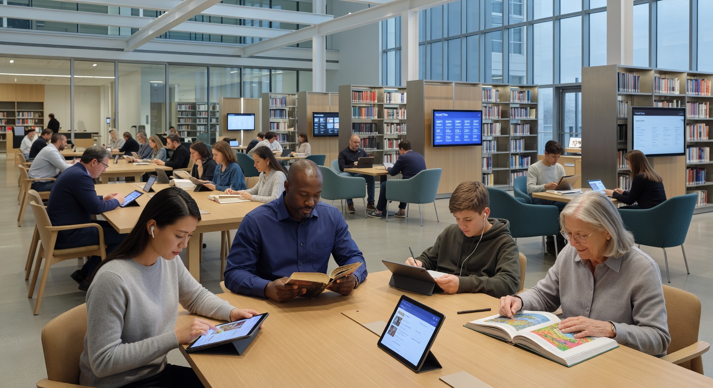 The research library reading room